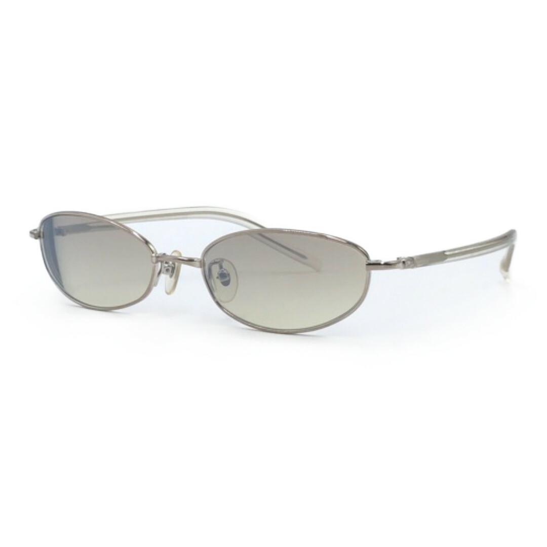 Ray-Ban(レイバン)のRay-Ban レイバン ブラウン 茶 シルバー金具 メタル RB3232 003/52 55□18 135 サングラス オーバル レディース 404106 【中古】 レディースのファッション小物(サングラス/メガネ)の商品写真