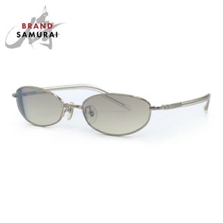 レイバン(Ray-Ban)のRay-Ban レイバン ブラウン 茶 シルバー金具 メタル RB3232 003/52 55□18 135 サングラス オーバル レディース 404106 【中古】(サングラス/メガネ)