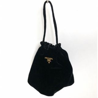 プラダ(PRADA)のPRADA プラダ ハンドバッグ - 黒 巾着型(ハンドバッグ)