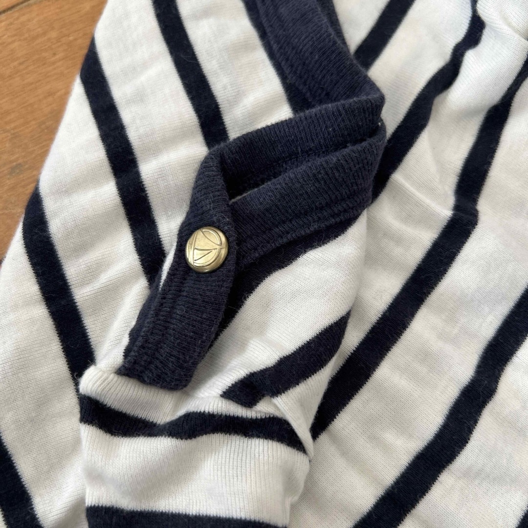 PETIT BATEAU(プチバトー)のプチバトー＊長袖ワンピース116cm キッズ/ベビー/マタニティのキッズ服女の子用(90cm~)(ワンピース)の商品写真