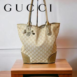 グッチ(Gucci)の✨グッチGUCCI ショルダーバッグ ベージュ ゴールド レザー✨(ショルダーバッグ)