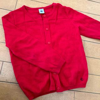 プチバトー(PETIT BATEAU)のプチバトー＊カーディガン110cm(カーディガン)