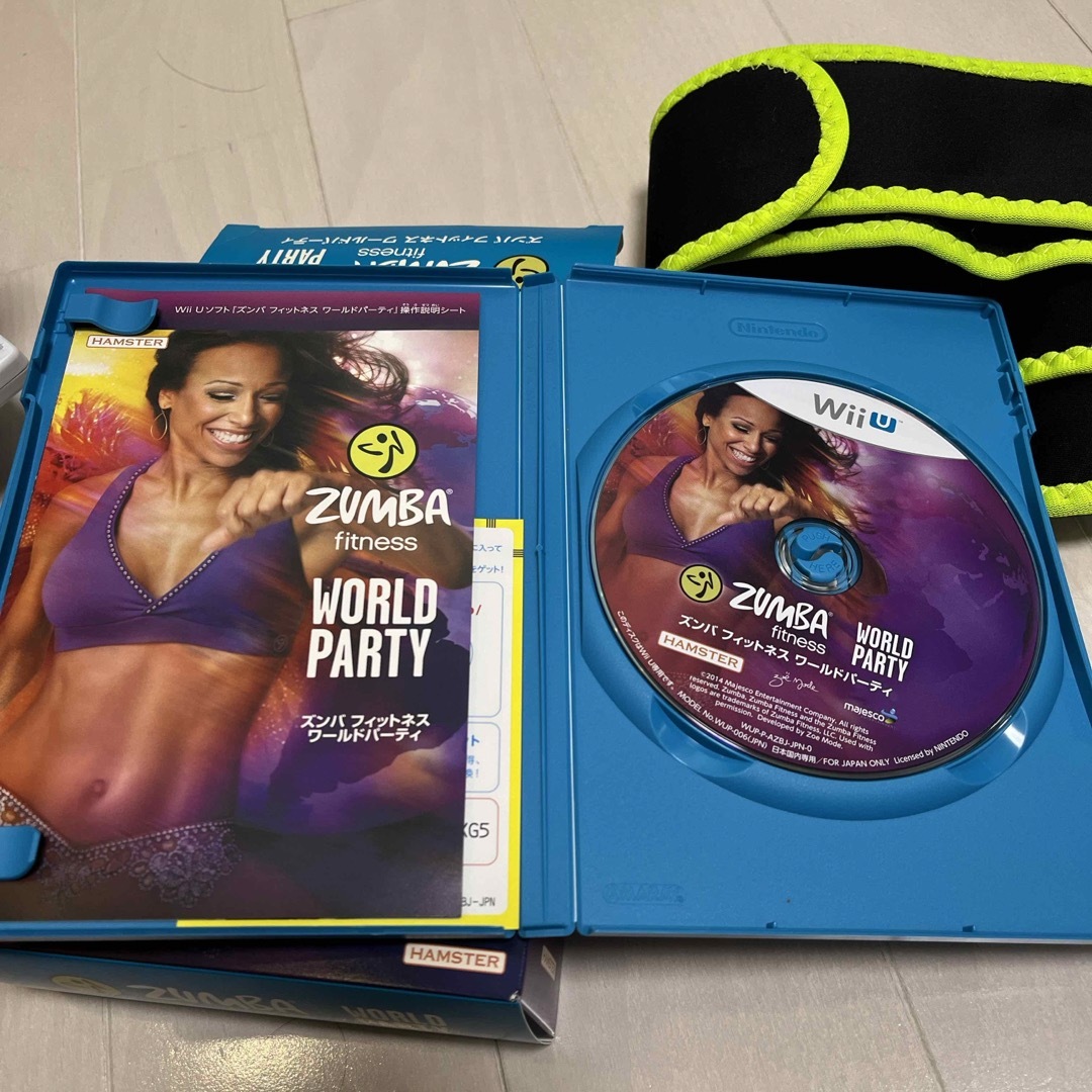 Wii U(ウィーユー)のズンバ フィットネス ワールドパーティ エンタメ/ホビーのゲームソフト/ゲーム機本体(家庭用ゲームソフト)の商品写真