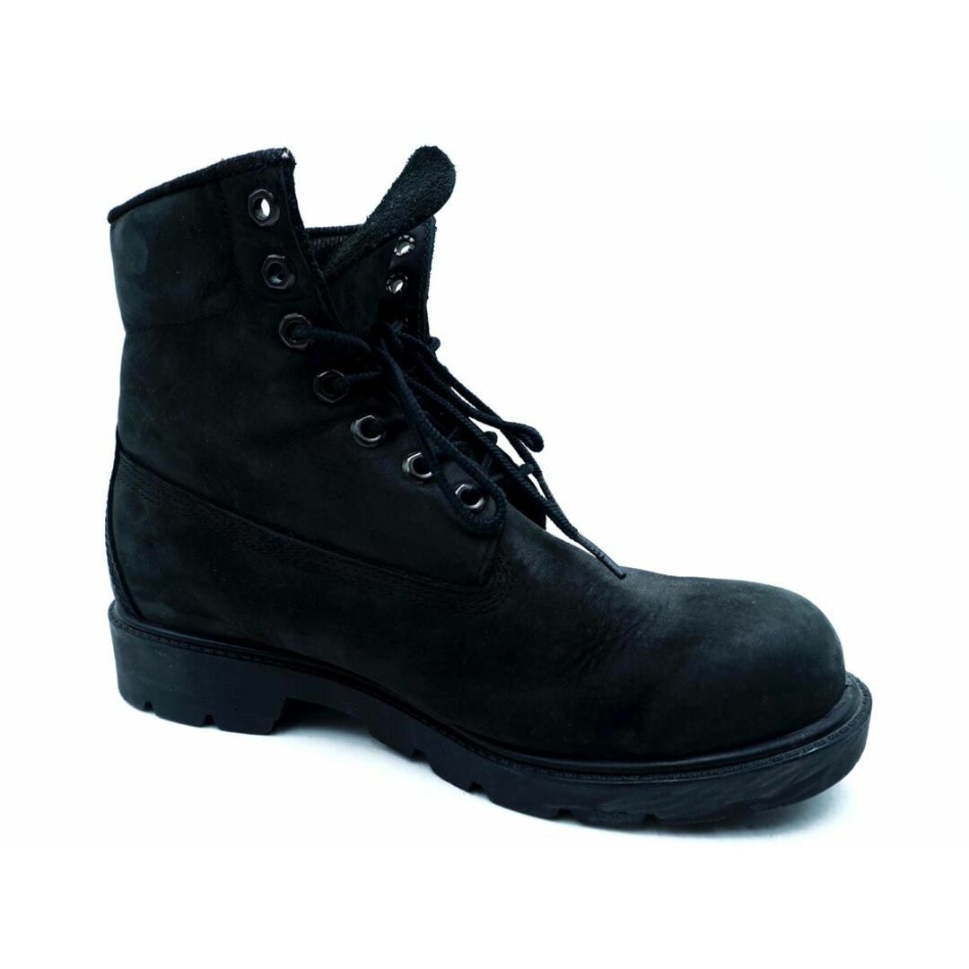 Timberland(ティンバーランド)のTimberland ティンバーランド 10042 6インチ (26cm)ベーシック レザー ショート ブーツ size8W/黒 ■■ メンズ メンズの靴/シューズ(ブーツ)の商品写真