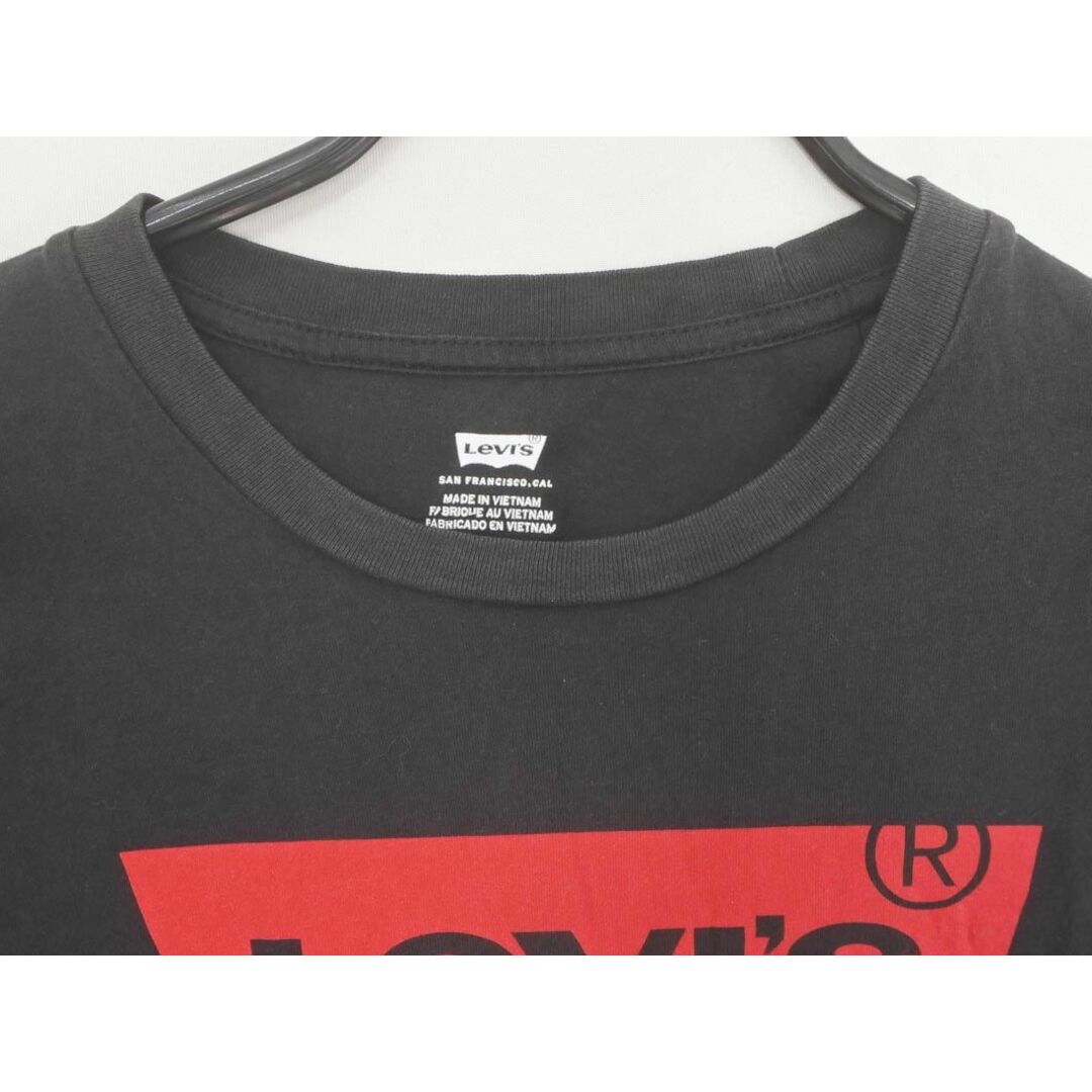 Levi's(リーバイス)のLEVI'S リーバイス ロゴプリント 長袖 カットソー sizeM/黒 ◇■ メンズ メンズのトップス(Tシャツ/カットソー(七分/長袖))の商品写真