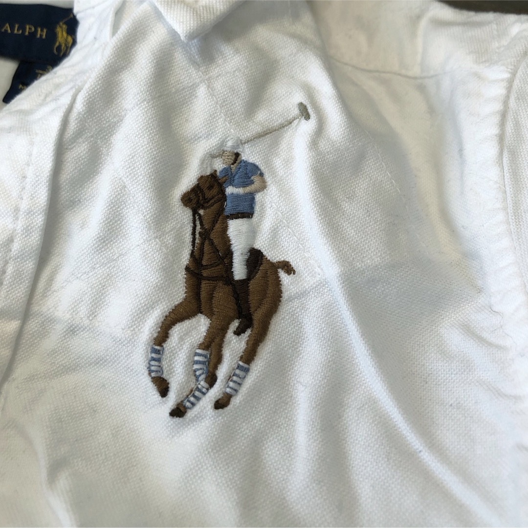 Ralph Lauren(ラルフローレン)のラルフローレン 長袖シャツ ホワイト キッズ/ベビー/マタニティのキッズ服男の子用(90cm~)(ブラウス)の商品写真