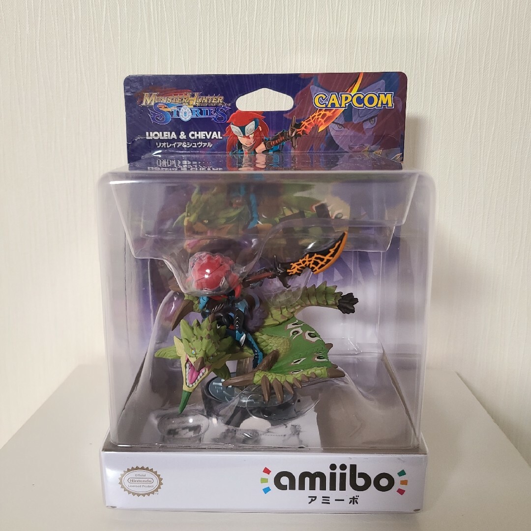 【未開封】amiibo リオレイア\u0026シュヴァル モンスターハンター ストーリーズ