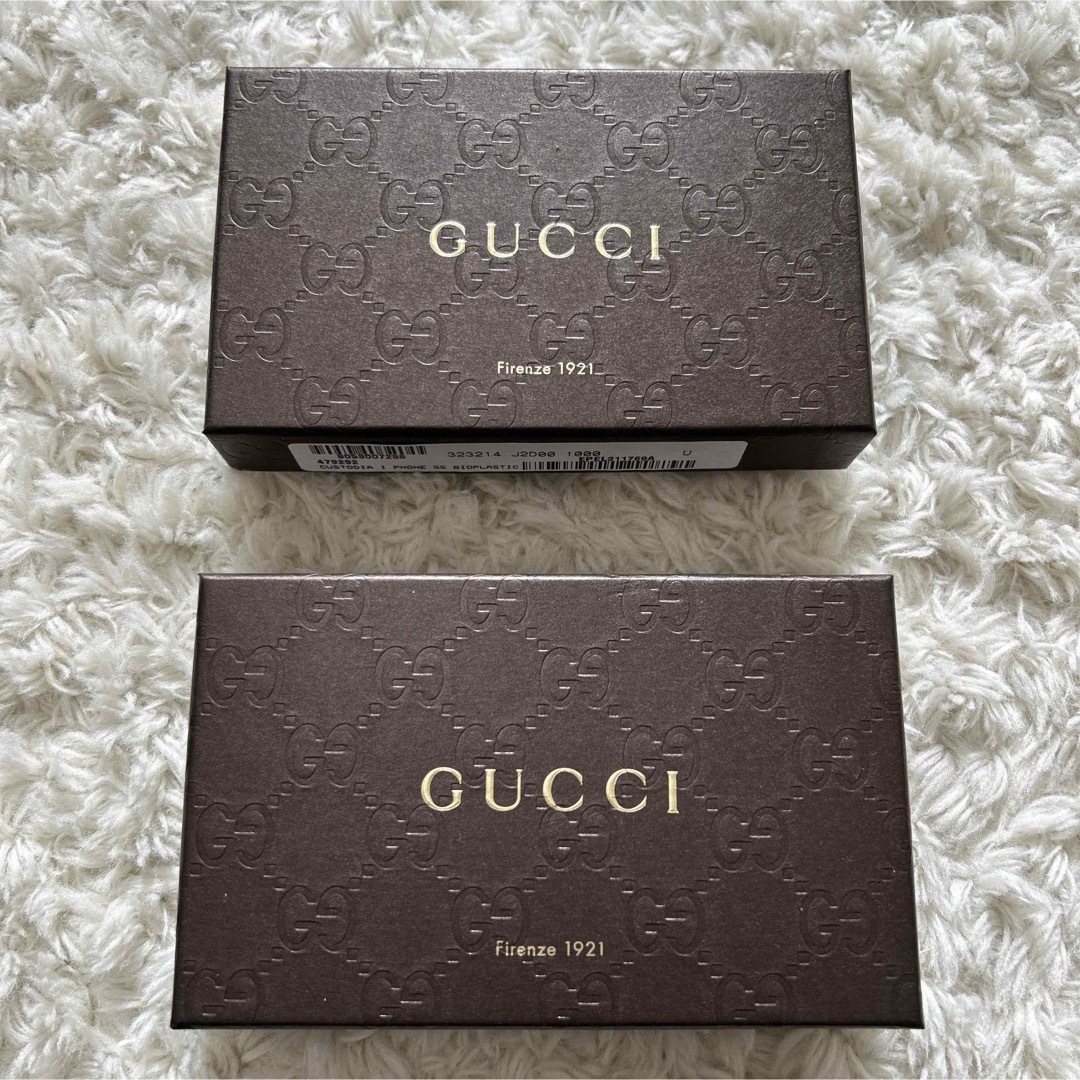 Gucci(グッチ)のGUCCI♡iPhoneケース空箱２セット レディースのバッグ(ショップ袋)の商品写真