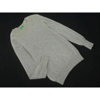 ベネトン(BENETTON)のBENETTON ベネトン ニット セーター sizeS/グレー ◇■ レディース(ニット/セーター)