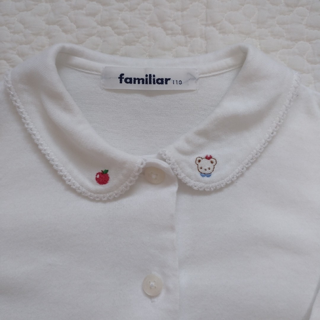 familiar(ファミリア)のファミリア ブラウス 110 入学式 キッズ/ベビー/マタニティのキッズ服女の子用(90cm~)(ブラウス)の商品写真