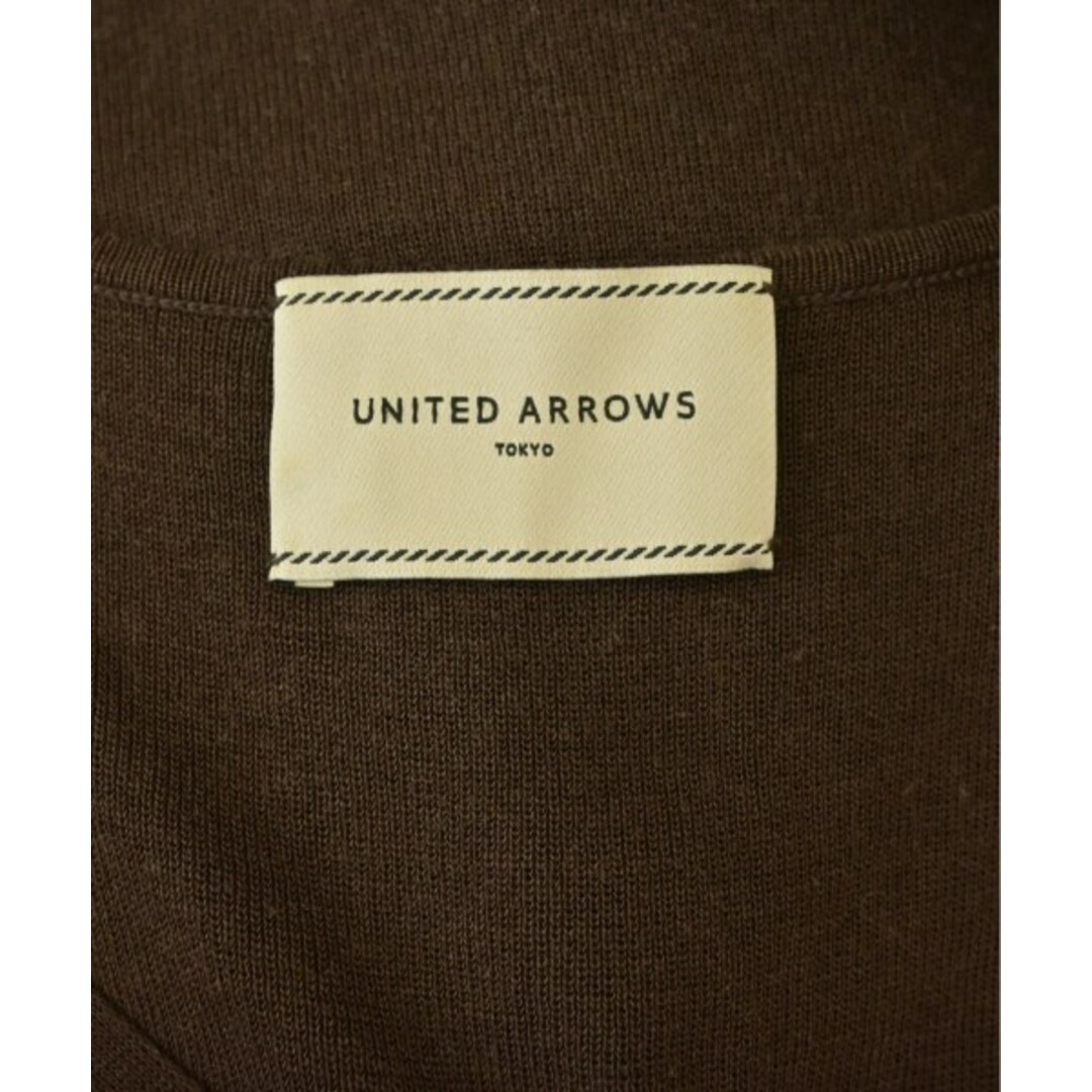 UNITED ARROWS(ユナイテッドアローズ)のUNITED ARROWS ユナイテッドアローズ ベスト -(M位) 茶 【古着】【中古】 レディースのトップス(ベスト/ジレ)の商品写真