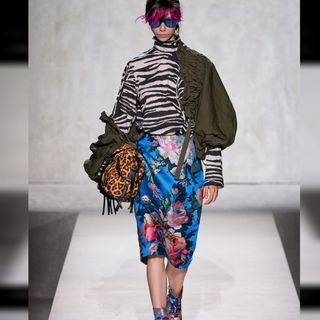 ドリスヴァンノッテン(DRIES VAN NOTEN)のdries van noten ドリスヴァンノッテン　コレクションシャツゼブラ柄(シャツ/ブラウス(長袖/七分))