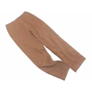 ディッキーズ(Dickies)のDickies ディッキーズ スリット チノ パンツ sizeS/茶 ■■ レディース(チノパン)