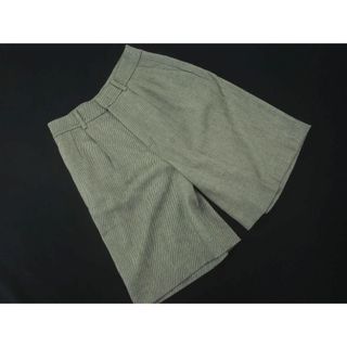 イエナ(IENA)のIENA イエナ ウール混 タック キュロット パンツ size38/グレー ◇■ レディース(キュロット)