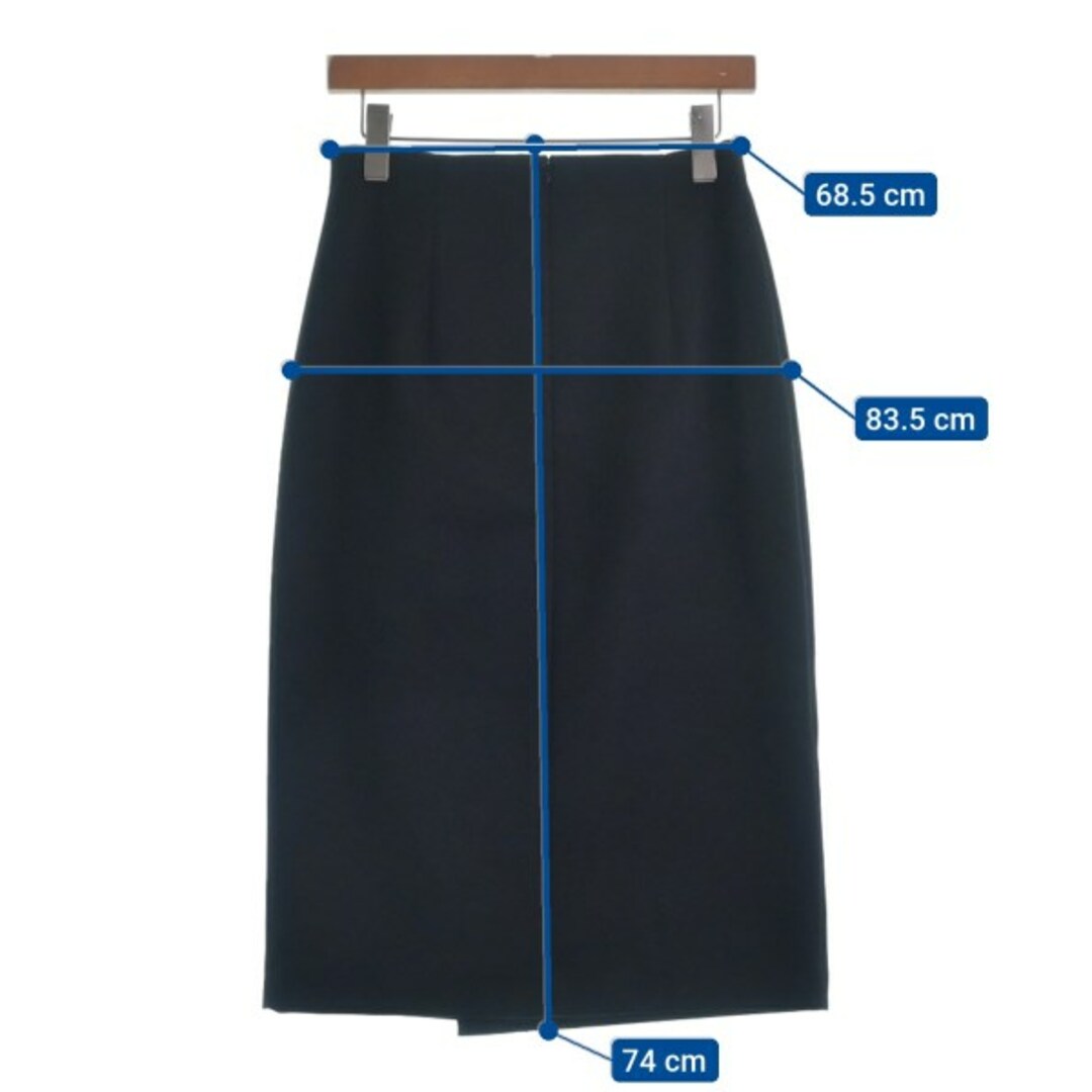 LAUTREAMONT(ロートレアモン)のLAUTREAMONT ロング・マキシ丈スカート 40(M位) 黒 【古着】【中古】 レディースのスカート(ロングスカート)の商品写真