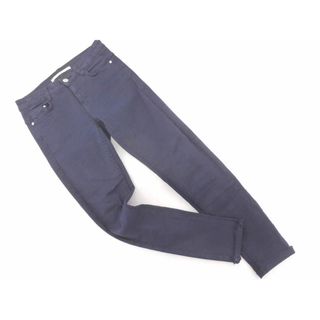 ZARA TRF ザラ トラファ スキニー パンツ size34/紺 ■■ レディース(スキニーパンツ)