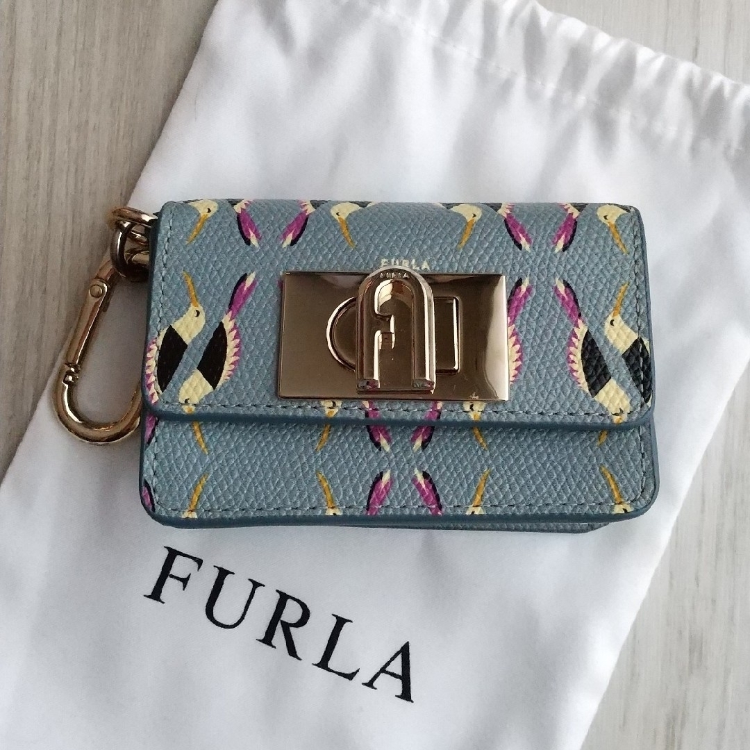 Furla(フルラ)のフルラ　鳥柄チャームコインケース メンズのファッション小物(コインケース/小銭入れ)の商品写真