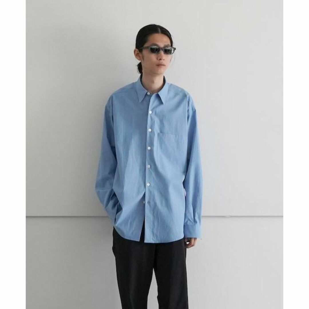 シャツ22AW AURALEE WASHED FINX BIG SHIRTS  4