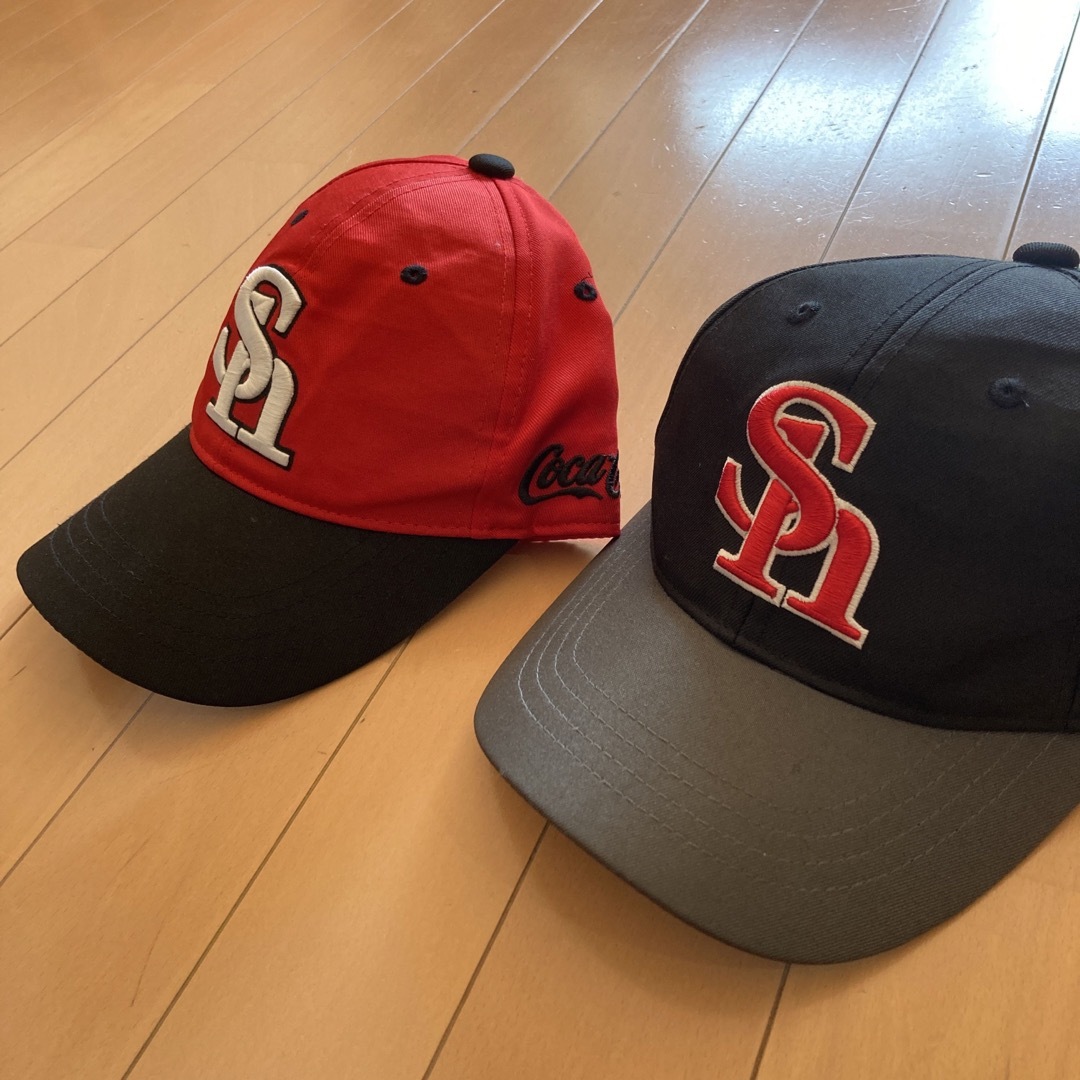 ソフトバンク　帽子　キャップ　メガホン スポーツ/アウトドアの野球(応援グッズ)の商品写真