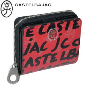 カステルバジャック(CASTELBAJAC)のカステルバジャック ヤリス 二つ折り財布 062602 レッド(折り財布)