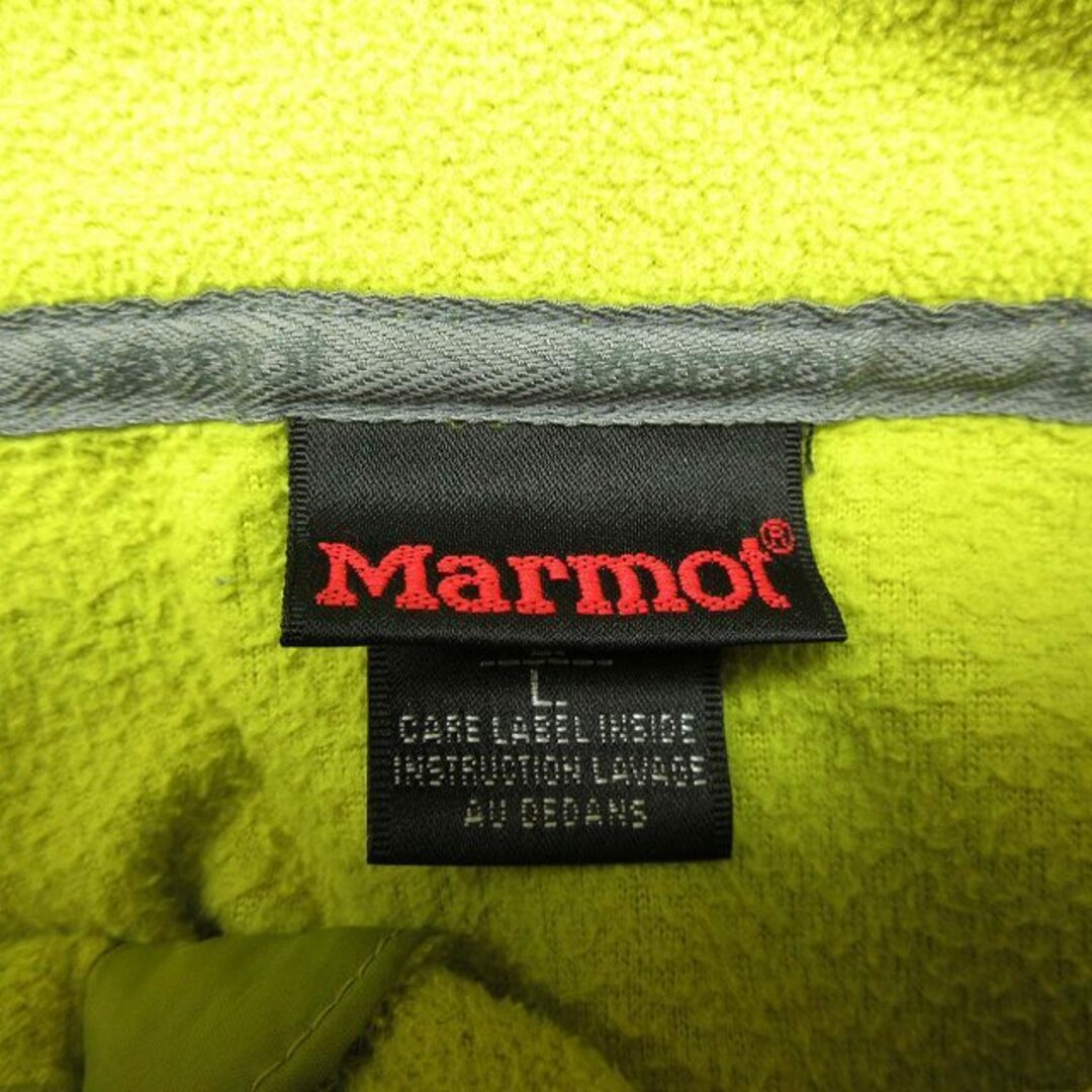 MARMOT(マーモット)のマーモット MARMOT フリース ジャケット ナイロン スイッチング ME12 メンズのジャケット/アウター(ブルゾン)の商品写真