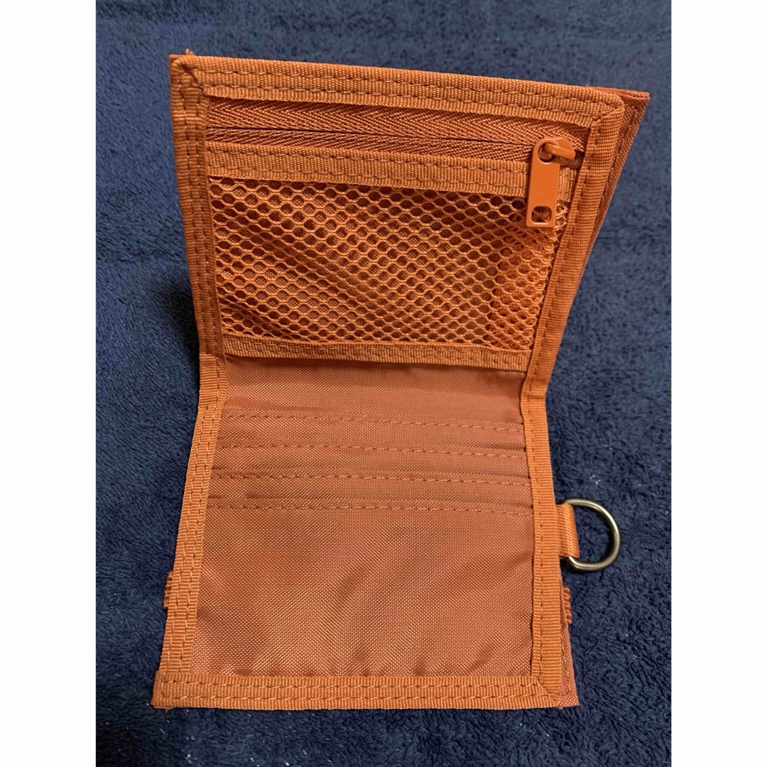 MUJI (無印良品)(ムジルシリョウヒン)の無印良品　トラベル用ウォレット　オレンジ メンズのファッション小物(折り財布)の商品写真