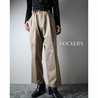 アートヴィンテージ(ART VINTAGE)の【ドッカーズ】DOCKERS 2タック ワイドチノパン ルーズ W36 ベージュ(チノパン)