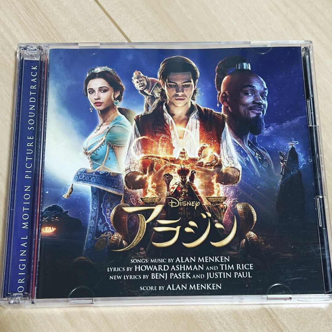 Disney(ディズニー)のアラジン CD 英語版 エンタメ/ホビーのCD(映画音楽)の商品写真