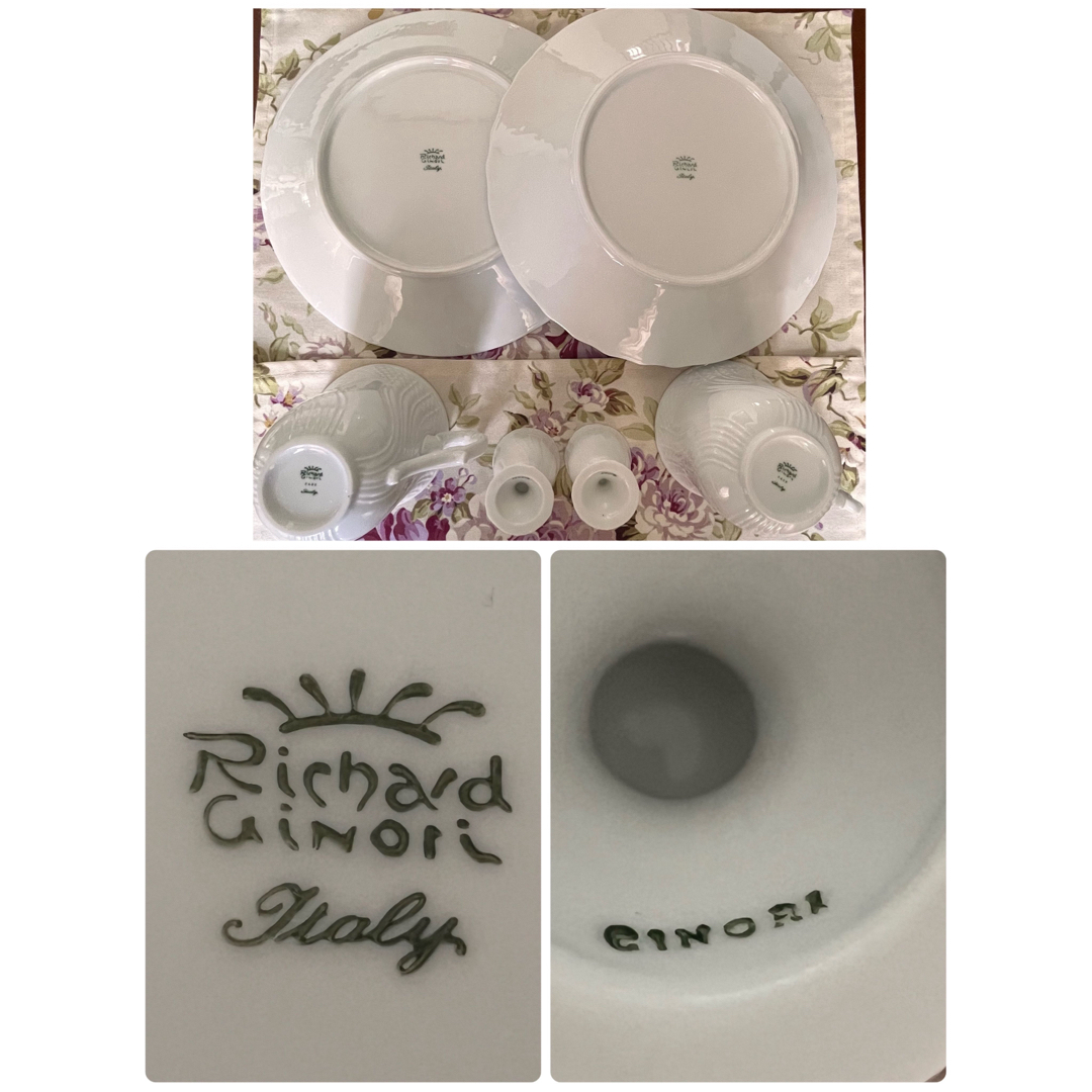 Richard Ginori - 【美品】リチャードジノリ☆ベッキオホワイト Richard Ginori - 【美品】リチャードジノリ☆ベッキオホワイト