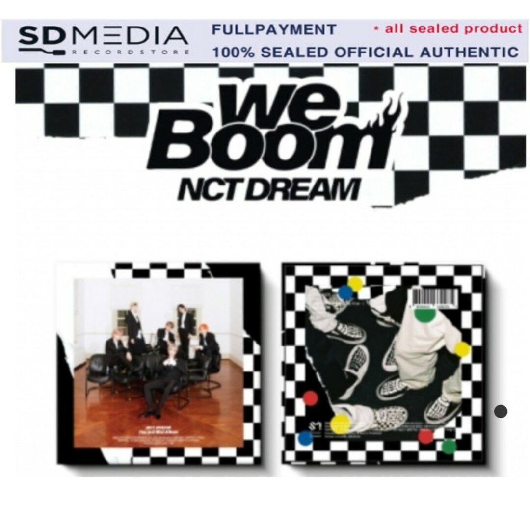 NCT DREAM We Boom KIT 3rd Mini Album エンタメ/ホビーのCD(K-POP/アジア)の商品写真