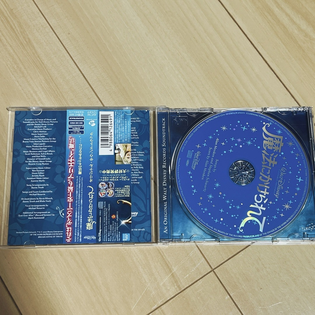 Disney(ディズニー)の魔法にかけられて CD エンタメ/ホビーのCD(映画音楽)の商品写真