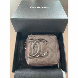 シャネル(CHANEL)のCHANEL☆カンボンライン小物ポーチ廃盤レア☆(ポーチ)