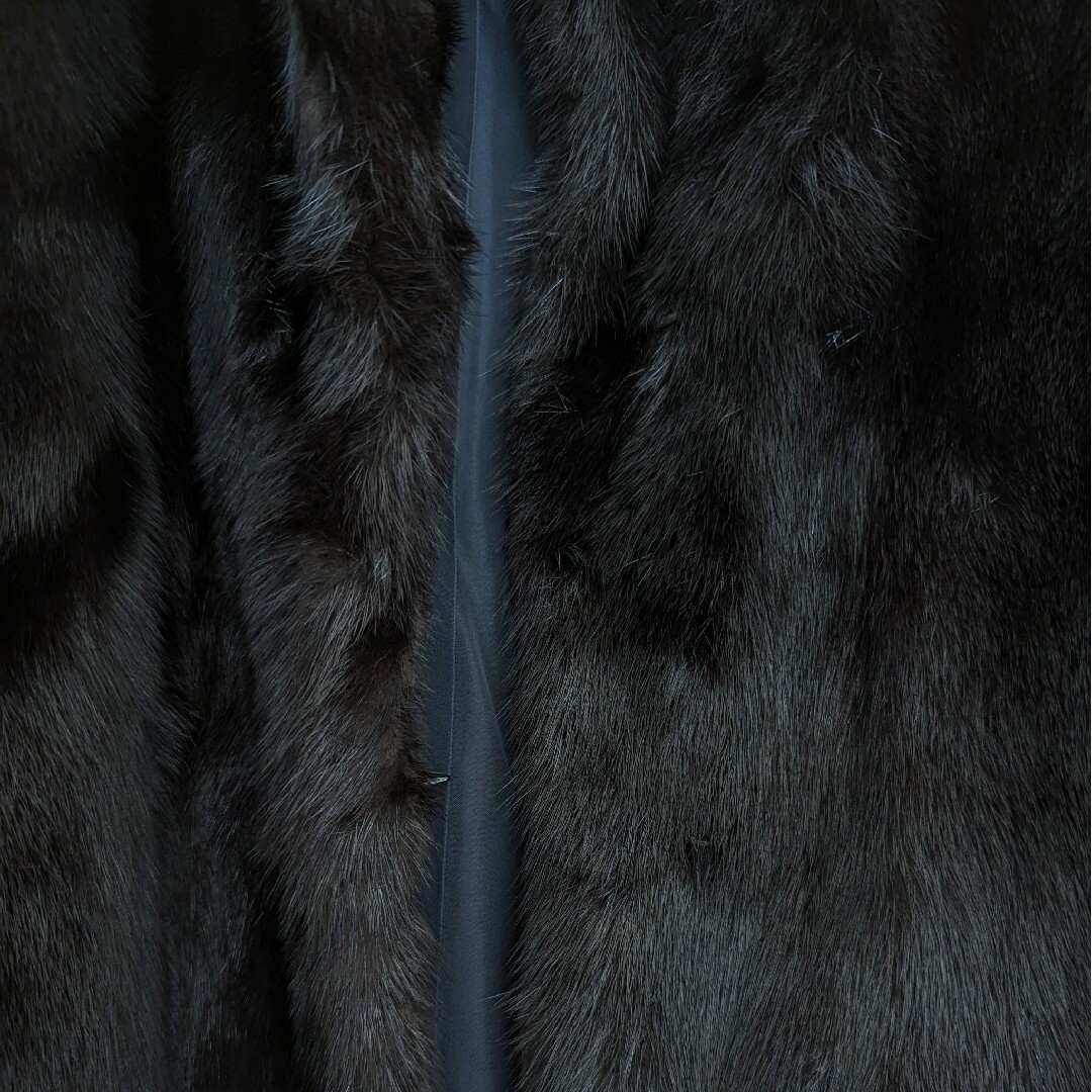 三越(ミツコシ)の三越　ミンク　ハーフコート レディースのジャケット/アウター(毛皮/ファーコート)の商品写真