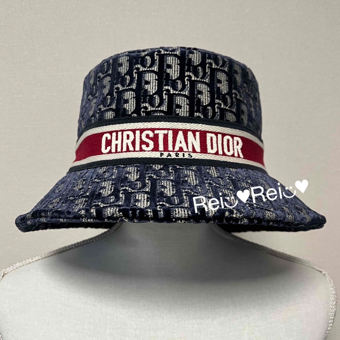Christian Dior(クリスチャンディオール)の［最終価格］【未使用品】DIOR ボブハット オブリーク 59 レディースの帽子(ハット)の商品写真