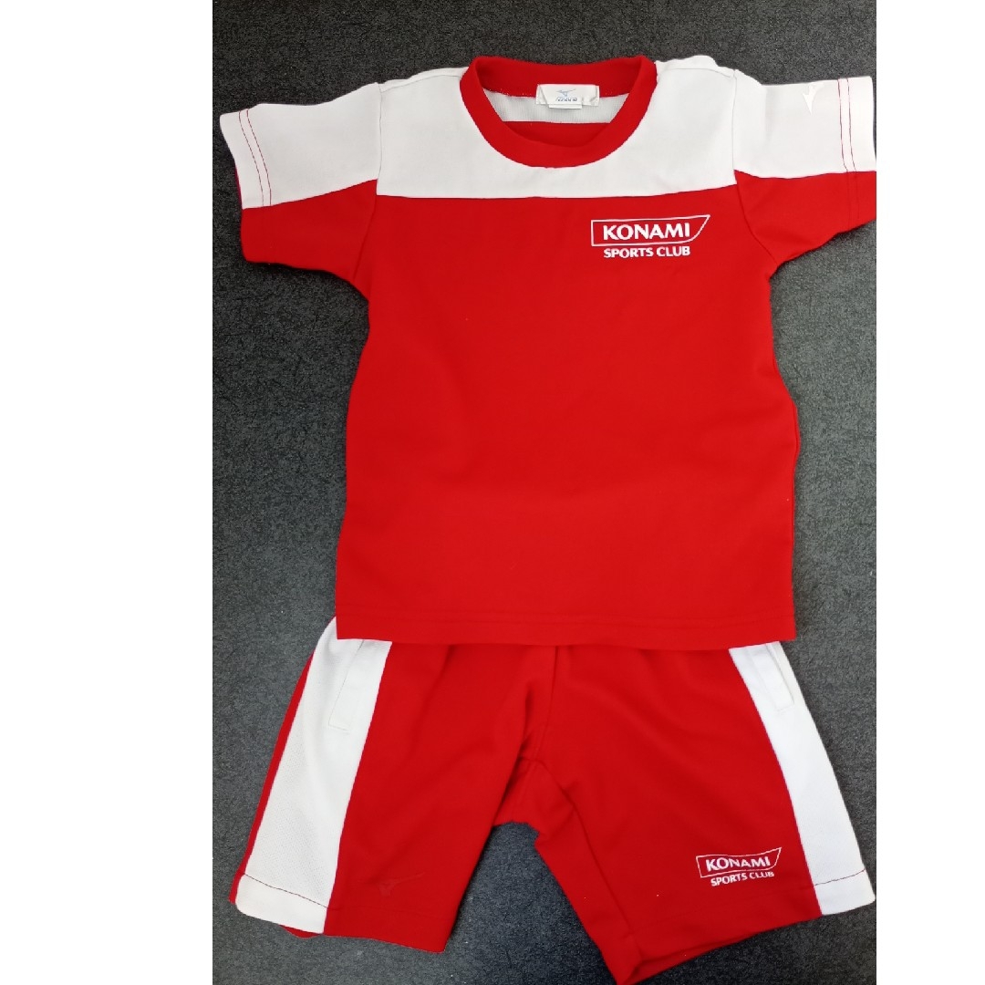 KONAMI(コナミ)のコナミスポーツクラブ　キッズ　サイズ100 上下セット キッズ/ベビー/マタニティのキッズ服男の子用(90cm~)(その他)の商品写真