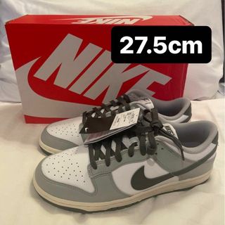 ナイキ(NIKE)のWMNS Dunk Low White Light Smoke Grey(スニーカー)