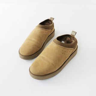 新品 SUICOKE スイコック ムートンサボ スピック&スパン 24 ベージュ靴/シューズ