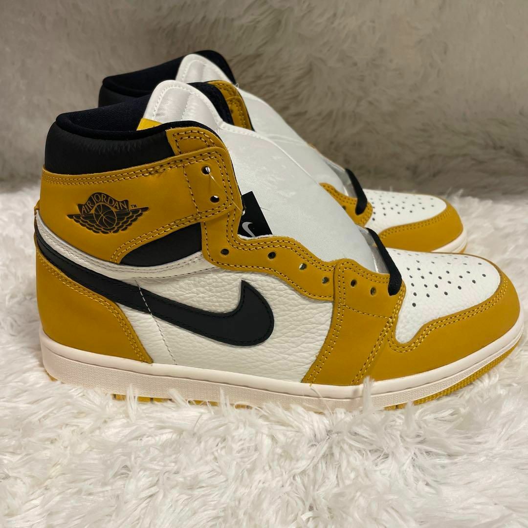 NIKE(ナイキ)のNike Air Jordan 1 Retro Yellow Ochre メンズの靴/シューズ(スニーカー)の商品写真