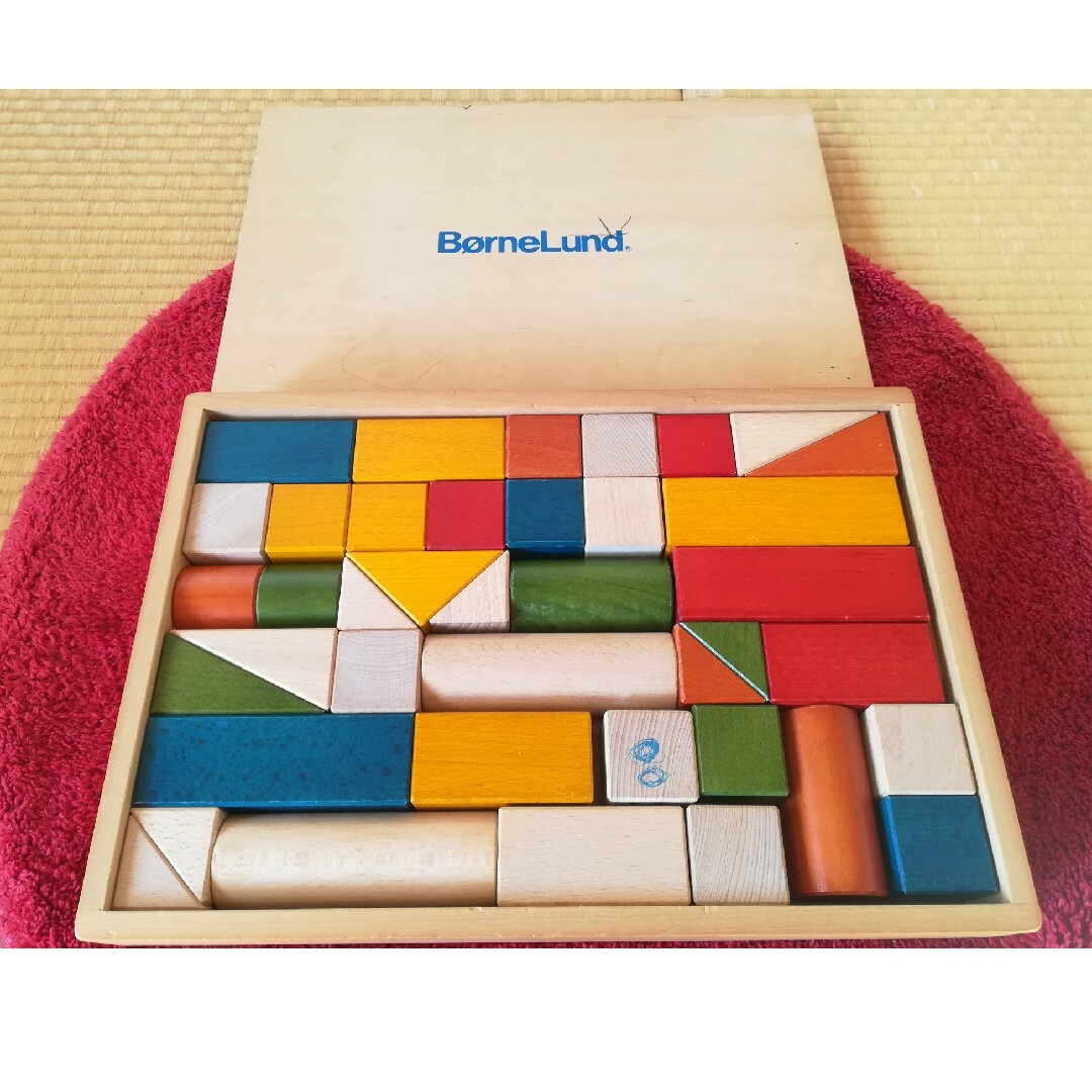 BorneLund(ボーネルンド)のBorneLund  つみき カラー キッズ/ベビー/マタニティのおもちゃ(積み木/ブロック)の商品写真