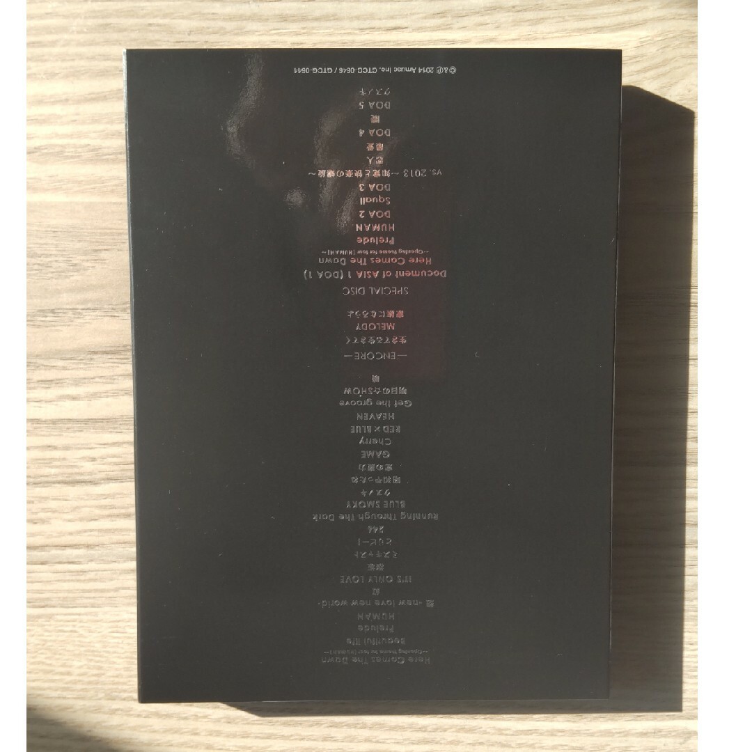 福山雅治 LIVE BD 「WERE BROS TOUR 2014 HUMAN」 エンタメ/ホビーのDVD/ブルーレイ(ミュージック)の商品写真