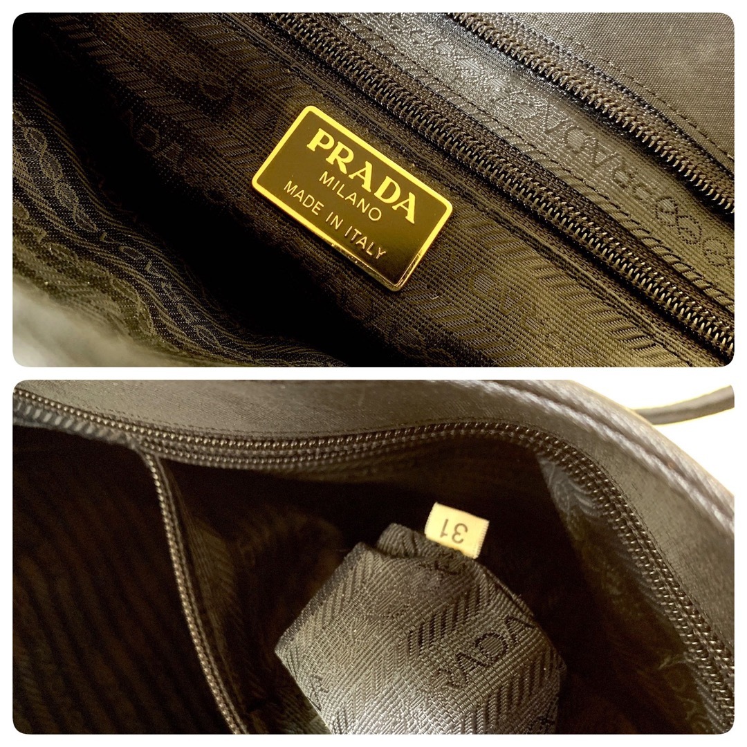 PRADA - 極美品 PRADA ナイロン トートバッグ BLACK 新品同様 の