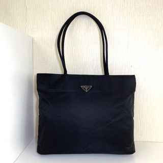 プラダ(PRADA)の極美品 PRADA ナイロン トートバッグ BLACK 新品同様 (トートバッグ)