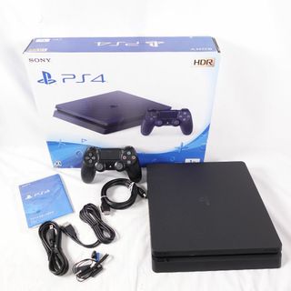 ソニー(SONY)のPS4 型名CUH-2200B B01 JETBLACK 1TB　動作未確認　箱色あせあり(家庭用ゲーム機本体)