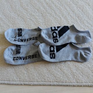 アディダス(adidas)のadidasとconverseの靴下(ソックス)