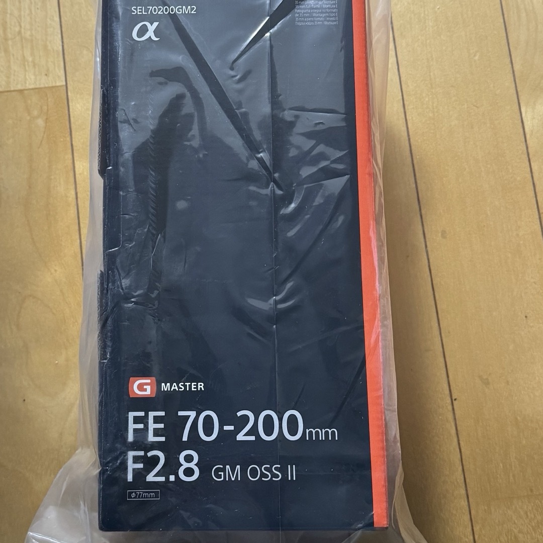 レンズ(ズーム)新品 FE70-200mm f2.8 gm OSS ii SEL70200GM2