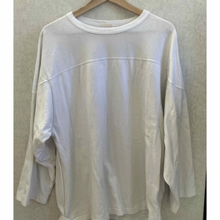 コモリ(COMOLI)のcomoli 23ss  フットボール　tシャツ(Tシャツ/カットソー(七分/長袖))