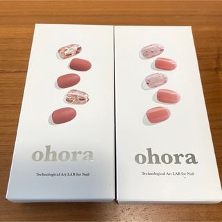 オホーラ(ohora)の【H.H4023様】ohora オーホラジェルネイル4箱セット(つけ爪/ネイルチップ)