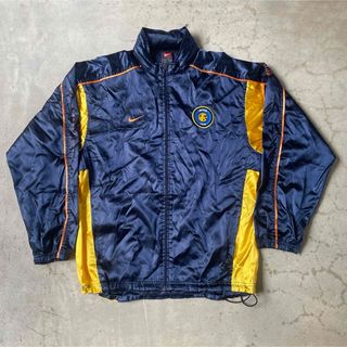 ナイキ(NIKE)の【vintage】90s 00s インテル　ミラノ　ナイロンジャケット　サッカー(ナイロンジャケット)