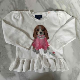 ポロラルフローレン(POLO RALPH LAUREN)のポロ　ラルフローレン　ニット　犬　3T 100cm(ニット)