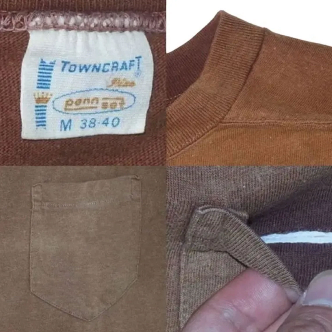 Santa Monica(サンタモニカ)の▪️70’s【TOWNCRAFT】POCKET TEE メンズのトップス(Tシャツ/カットソー(半袖/袖なし))の商品写真